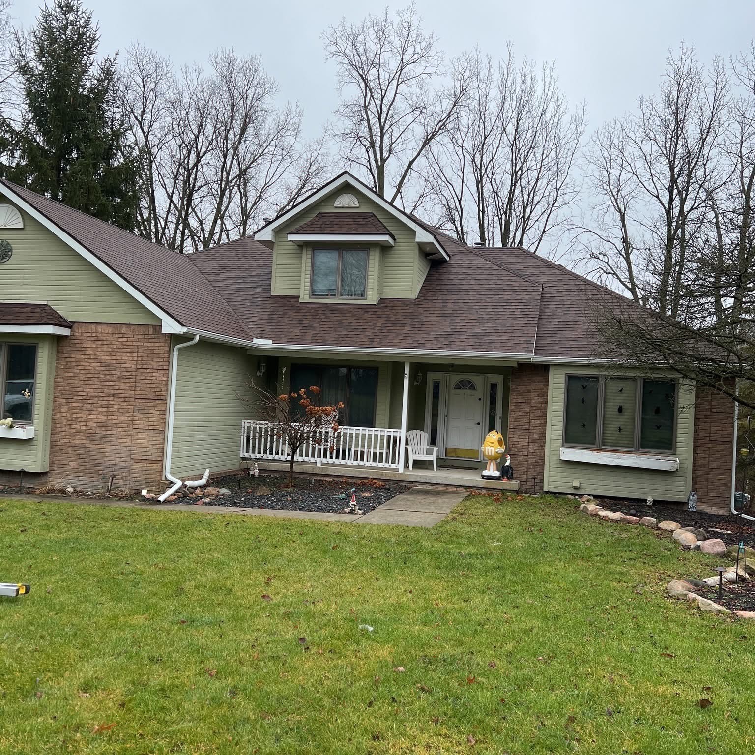 new roof install in michigan