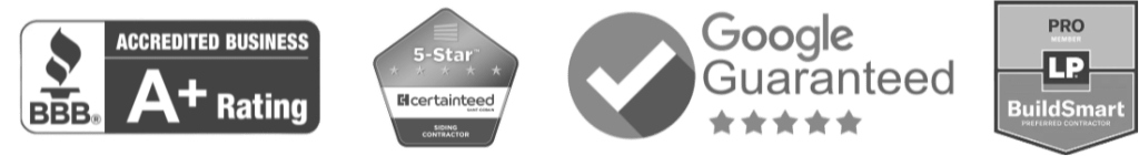 siding credential trust badges